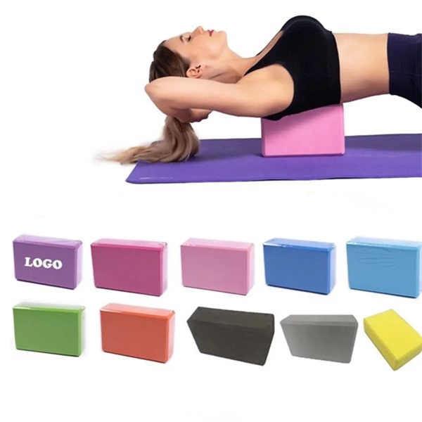 BPA Free Fitness EVA Foam Block Yoga Brick