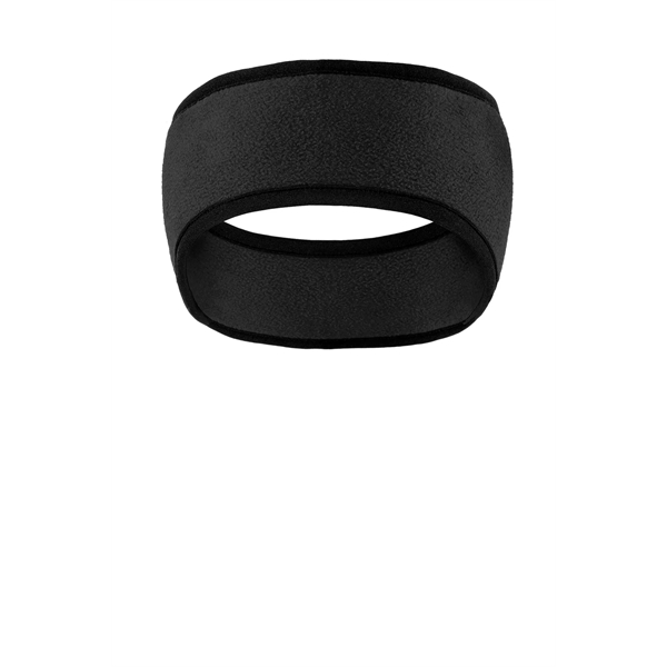 Port Authority Two-Color Fleece Headband.
