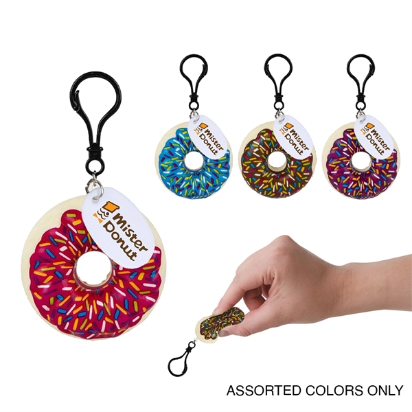 Squishy Donut Keychain