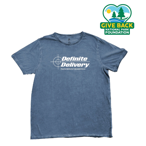 ACE Adult Dirty Wash Raw Edge T-shirt