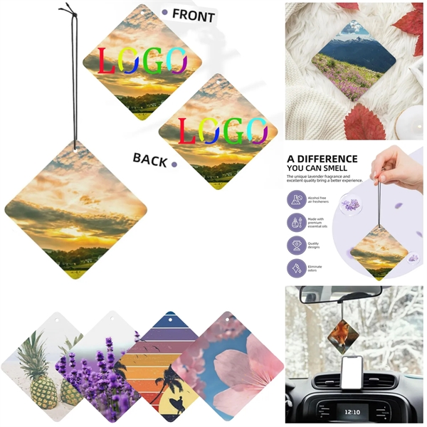 Custom Paper Air Fresheners