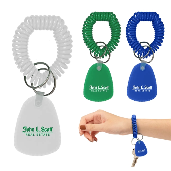 Bracelet Coil Keychain
