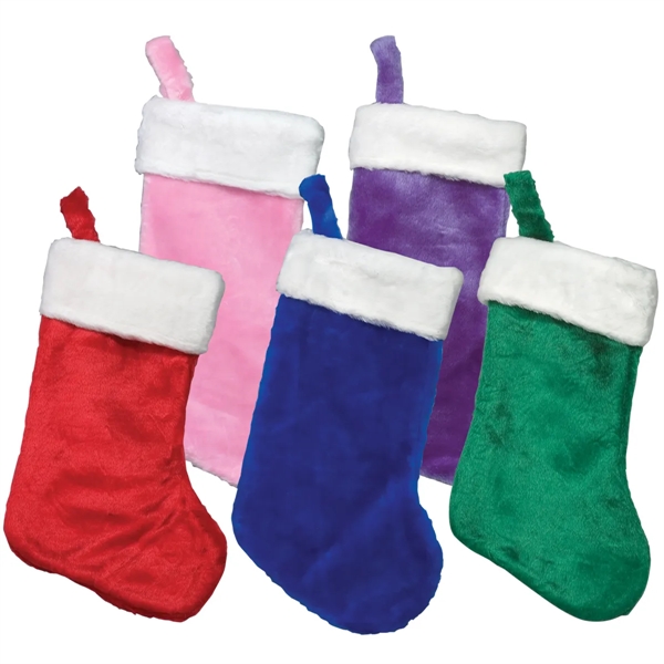 Plush Christmas Stocking