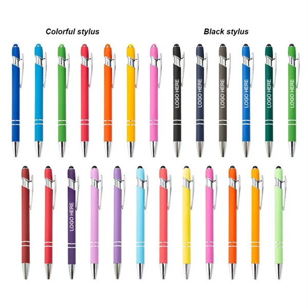 Incline Soft Touch Stylus Metal Pen