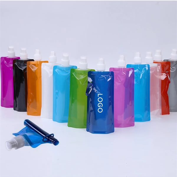 Customized Color Ultra Light Collapsible Sports Water Bag