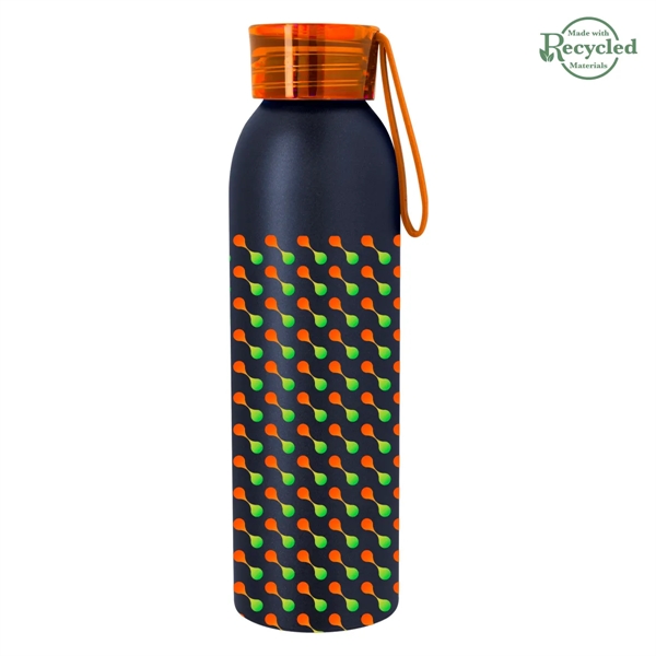 22 Oz. Full Color Darby Recycled Aluminum Bottle