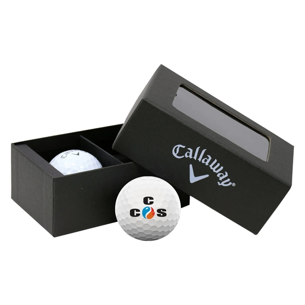 Callaway Supersoft Two Golf Ball Business Card Box