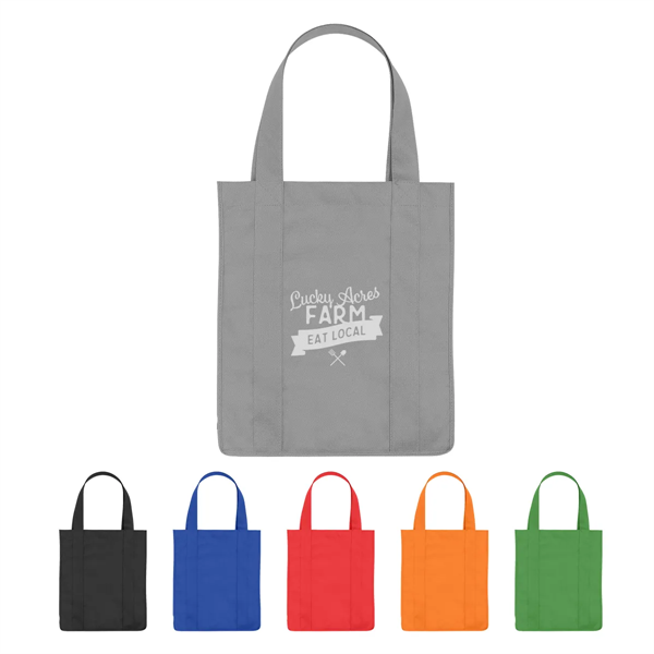 Non-Woven Shopper Tote Bag With 100% RPET Material