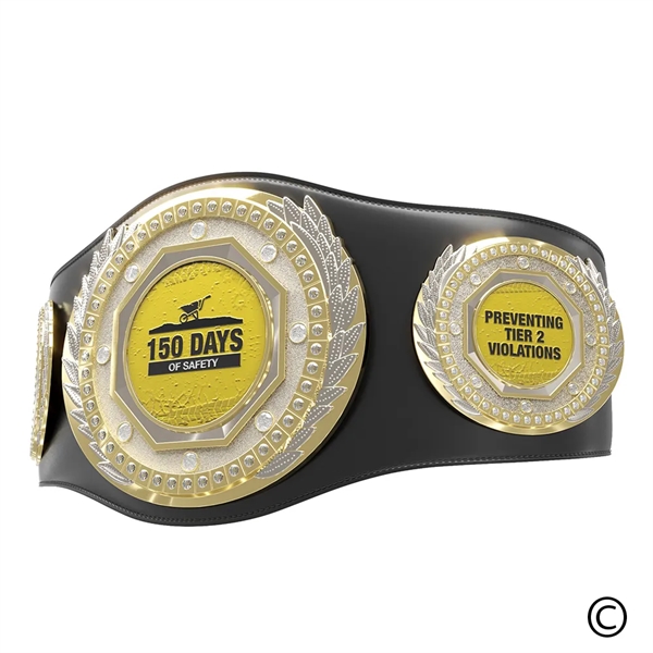 Express Vibraprint® Presidential Champion Award Belt