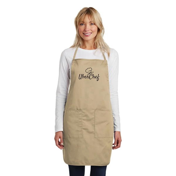 Port Authority® Full Apron W/ 2 Patch Pockets, Pen Pocket