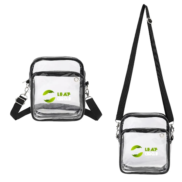 Clear Pvc Crossbody Shoulder Bag