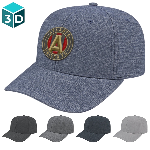 C A Flexfit 110 Melange Snap Back Cap