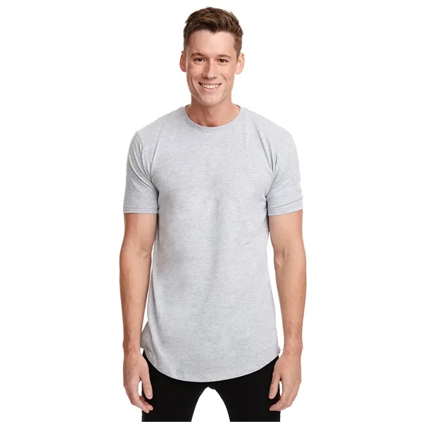 Next Level Apparel Men's Cotton Long Body Crew