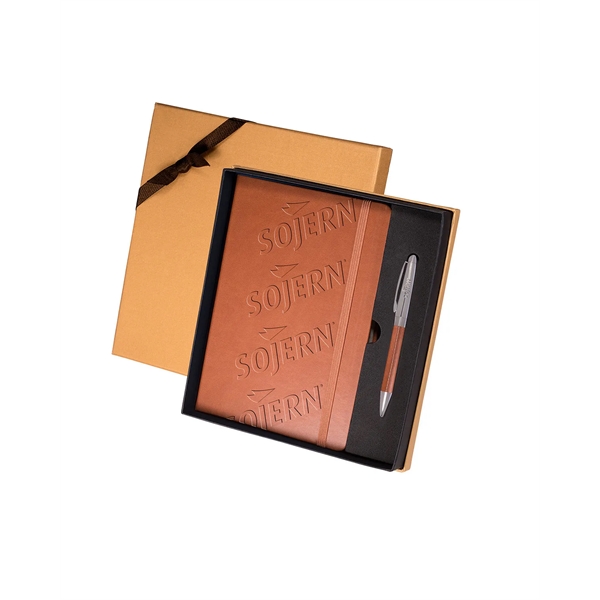 Leeman Tuscany™ Journal And Pen Gift Set