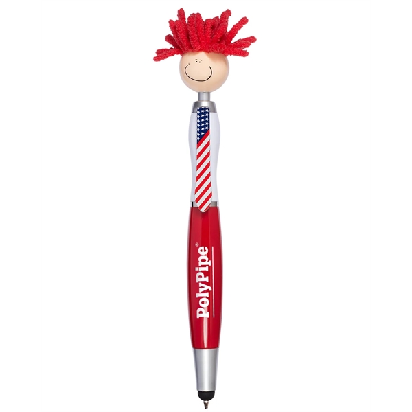MopToppers Patriotic Screen Cleaner With Stylus Pen