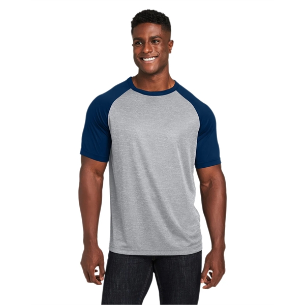 Team 365 Unisex Zone Colorblock Raglan T-Shirt