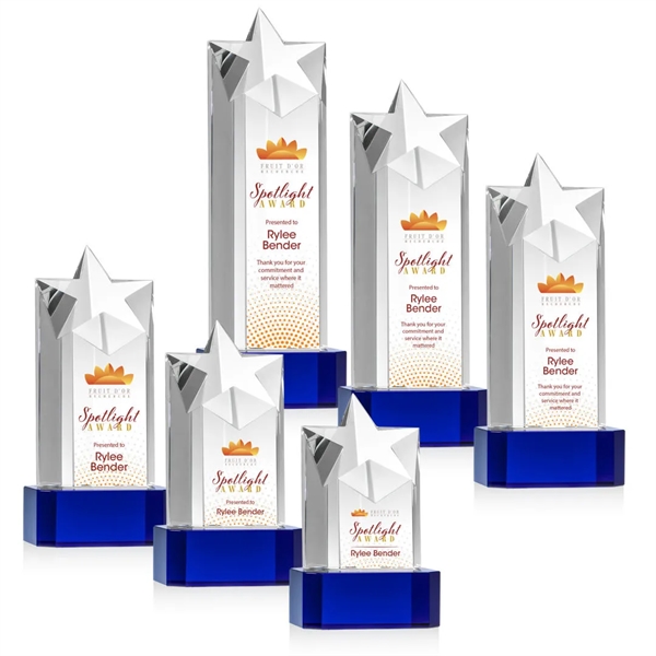 Berkeley VividPrint™ Award on Padova Base - Blue