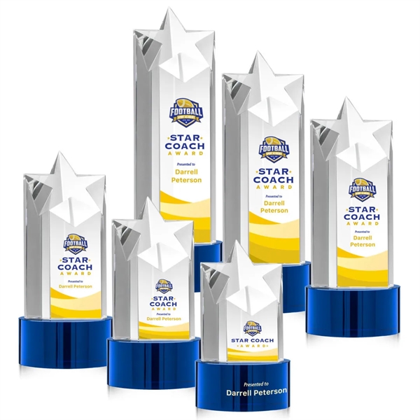 Berkeley VividPrint™ Award on Marvel Base - Blue