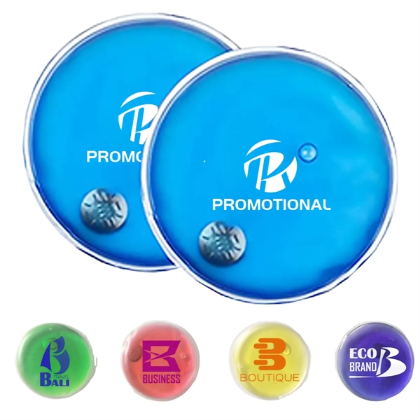 Reusable Heat Packs Gel Hand Warmer with Snap 