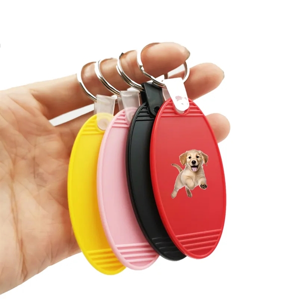 ABS Plastics Hotel Motel Movie Key Chain