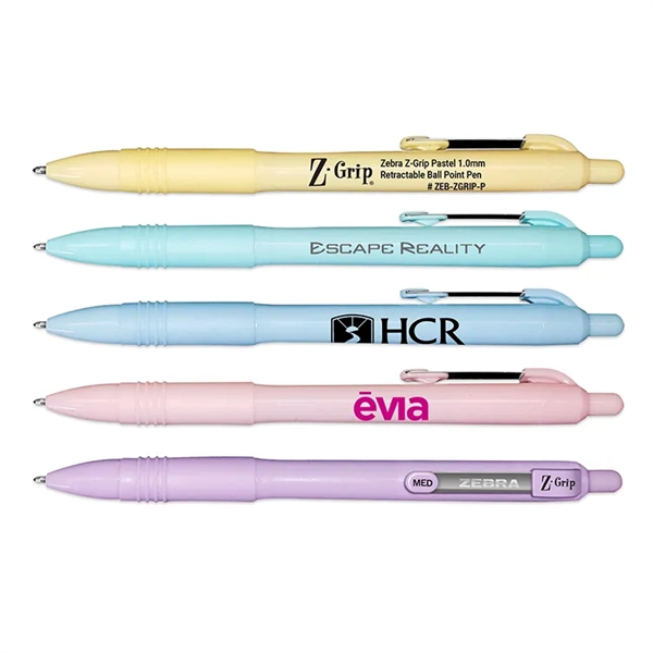Zebra Z-Grip Pastel