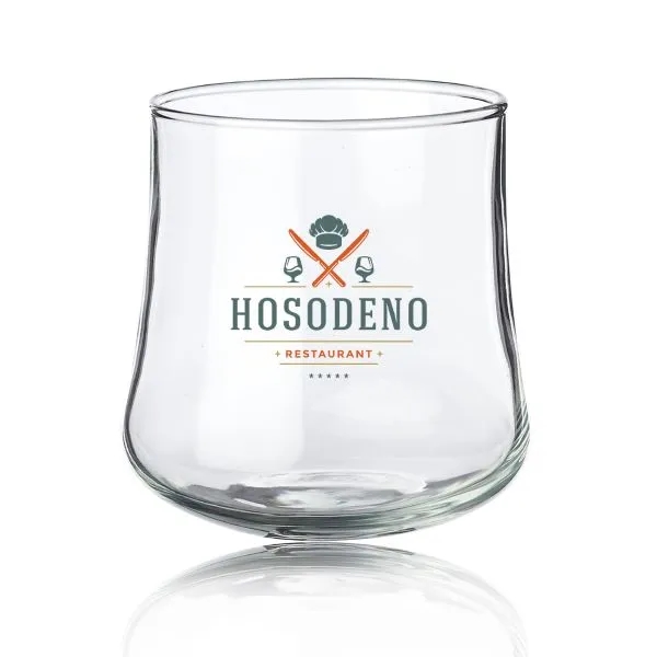 11 oz. Rose Bud Stemless Glasses