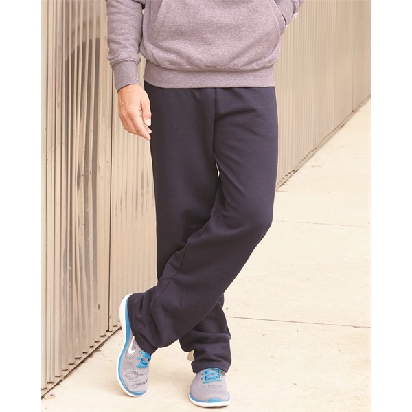 Champion Powerblend® Open-Bottom Sweatpants with Pockets