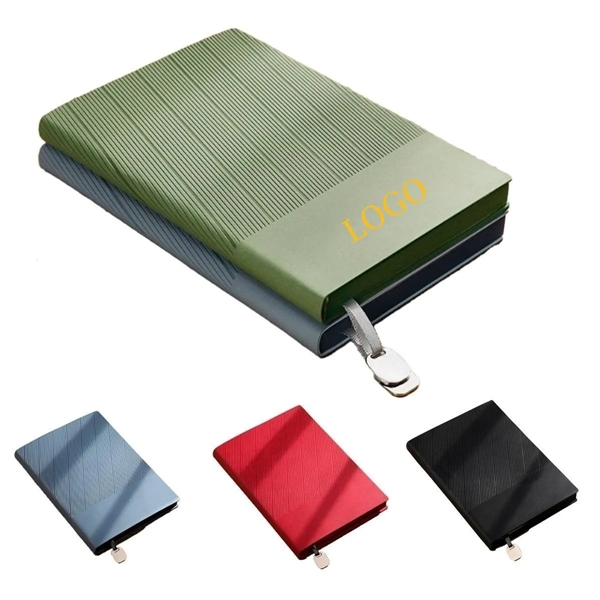 A5 Faux Leather Notebooks 5.8" In W x 8.2" In H For Office