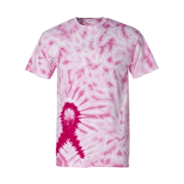 Dyenomite Awareness Ribbon Tie-Dyed T-Shirt