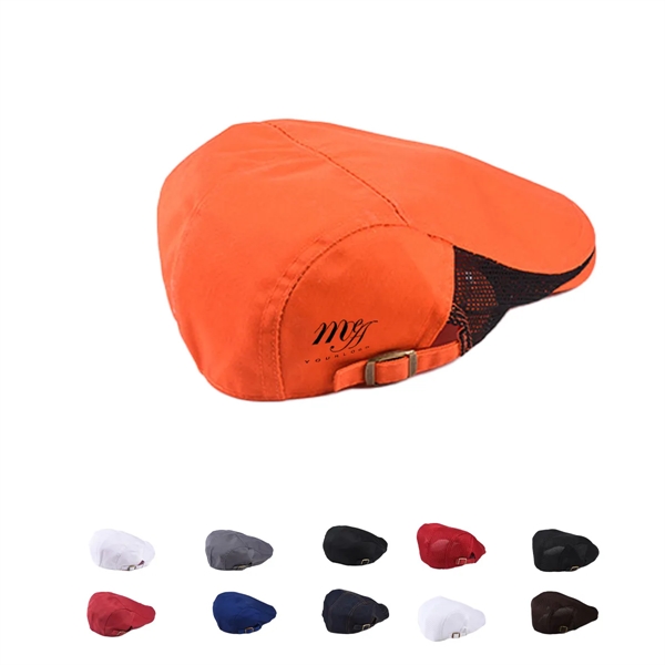 Hat Chef Berets Barber Skull Cap Customizable