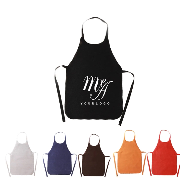 Disposable Non- Woven Fabric Water-Proof Apron Restaurant