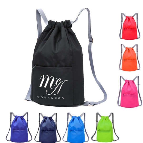 Leisure Bag Drawstring Sport Oxford Cloth Portable