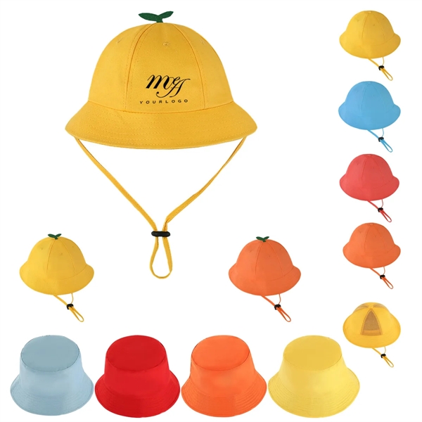 Cotton Kid Bucket Fete Hats Breathable & Customizable