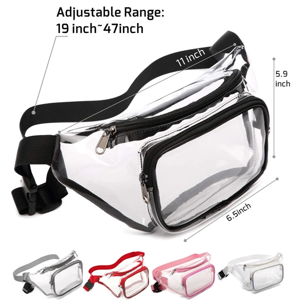 PVC Transparent Fanny Bag