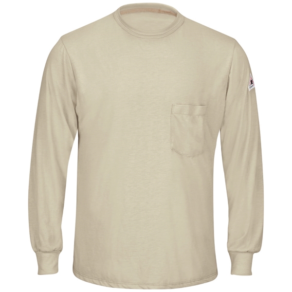 Revco Black Stallion Navy FR Cotton Knit Long-Sleeve T-Shirt - Size Large