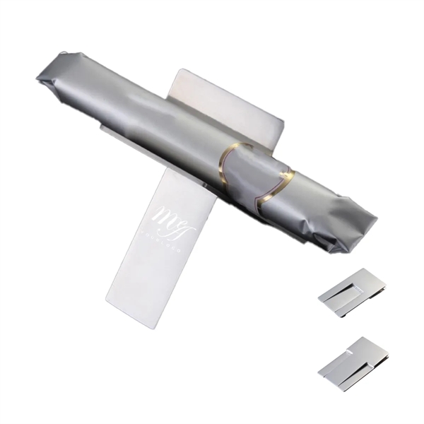 Cigar Holders Stainless Steel Mini Portable & Foldable