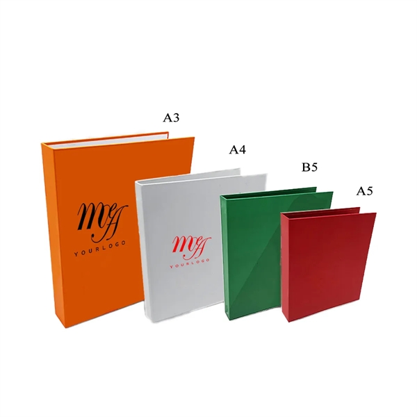 Loose Leaf File Cases Multiple Colors Sizes Customizable