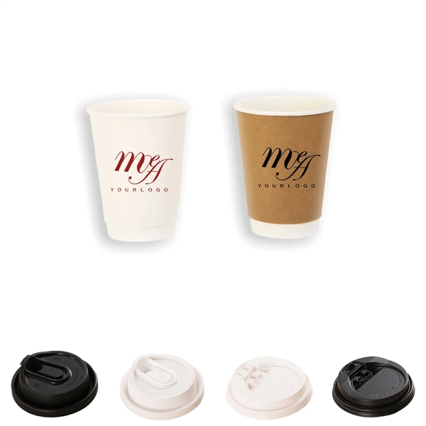 Disposable Coffee Milk Cup Full Color Craft Customizable