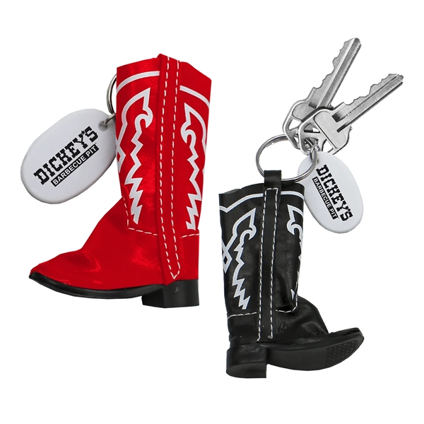 Cowboy Boot Keychain