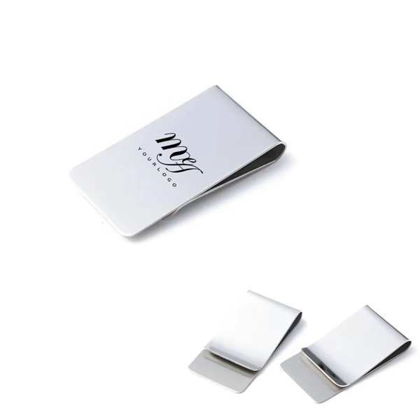 Mini Receipt Change Folder Money Clips Metal