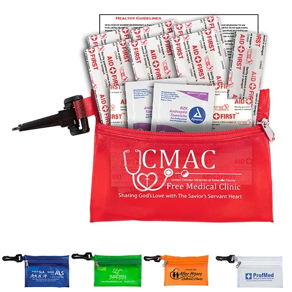 Troutdale 13 Piece First Aid Kit in Pouch