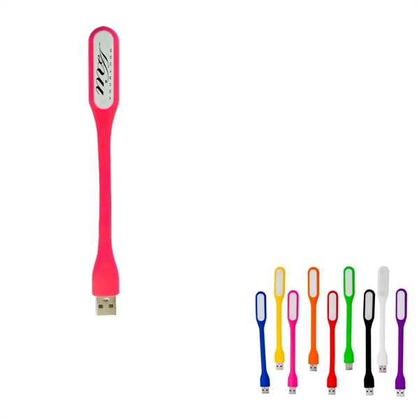 Led USB Light Portable Flexible Various Color
