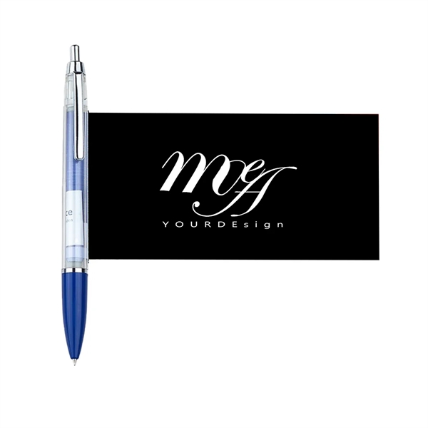 Advertising Ballpoint Pens Banner Extractable Custom