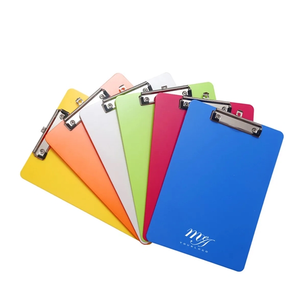 Office Flat File Board Clipboard Plastic Multicolor