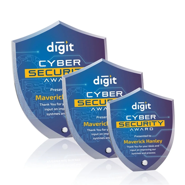 Polaris Shield VividPrint™ Award - Silver