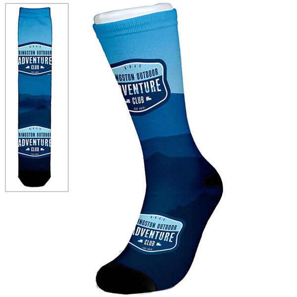Thames Dye Sublimated Dress Socks (Pair)