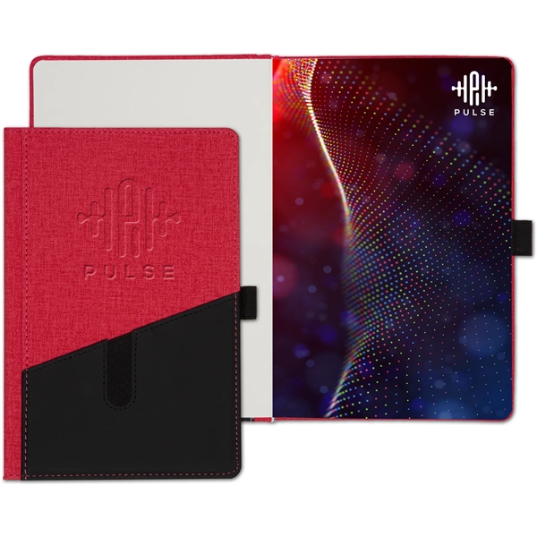Siena Heathered Journal w/ Tip-In