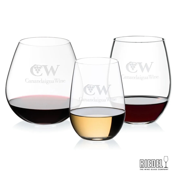 RIEDEL Stemless Wine - Deep Etch