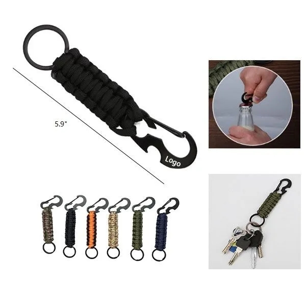 Paracord Survival Rope Keychain