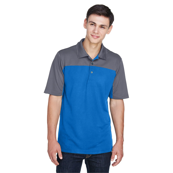 CORE365 Men's Balance Colorblock Performance Pique Polo